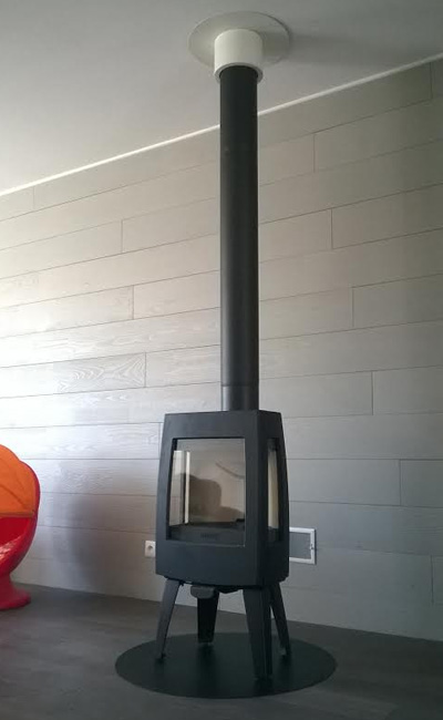 Réalisation d'un poele a bois kano 2