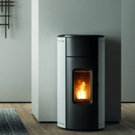 poele granules Kuna dans salon