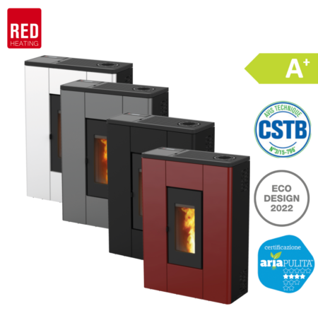 poeles granules Melissa xup blanc, noir, bordeaux et silver