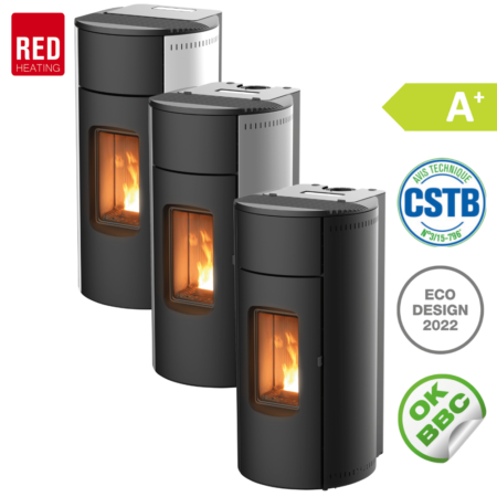 poeles kunal blanc, noir et silver