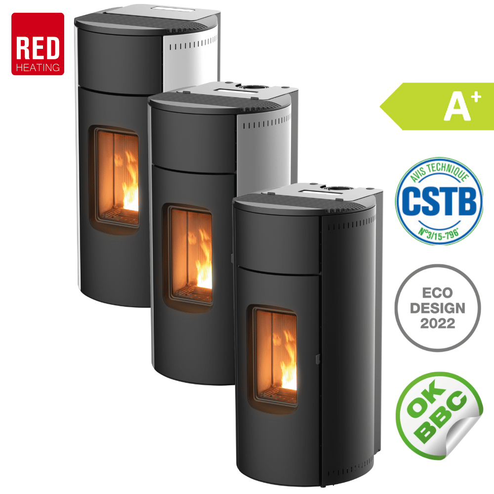 poeles kunal blanc, noir et silver